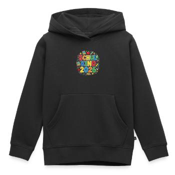 School Child 2026 School Enrollment First Grade 1st Grade - Kids Premium Organic Hoodie - black - Front - AI Model Kid Male (0cm)
