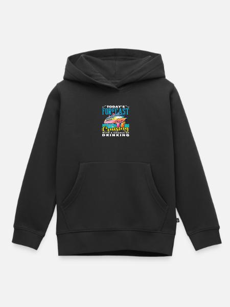 Vorhersage Cruising Chance Of Drinking - Kinder Premium Organic Hoodie - Schwarz