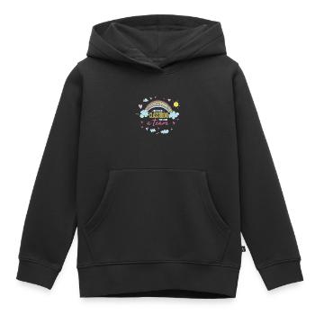 In This Classroom We Are A Team - Kids Premium Organic Hoodie - black - Front - AI Model Kid Male (0cm)