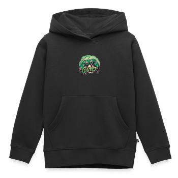 Gamer - Kids Premium Organic Hoodie - black - Front - AI Model Kid Male (0cm)