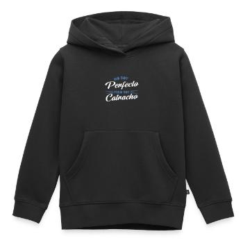 Sans soja Perfecto Pero Soy Catracho Honduras - Sweat Premium à capuche enfant bio - noir - Devant - AI Model Kid Male (0cm)