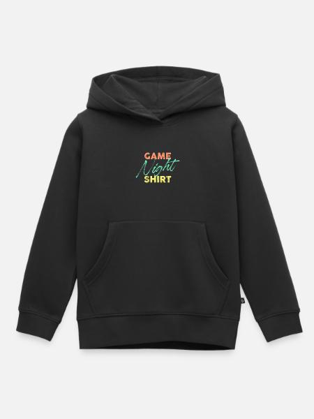 Game night Motive - Kinder Premium Organic Hoodie - Schwarz