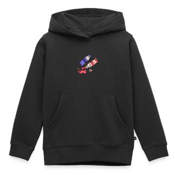 Farben Tube Malfarben Tuschen Bunt Färben - Kinder Premium Organic Hoodie - Schwarz - Vorne - AI Model Kid Male (0cm)