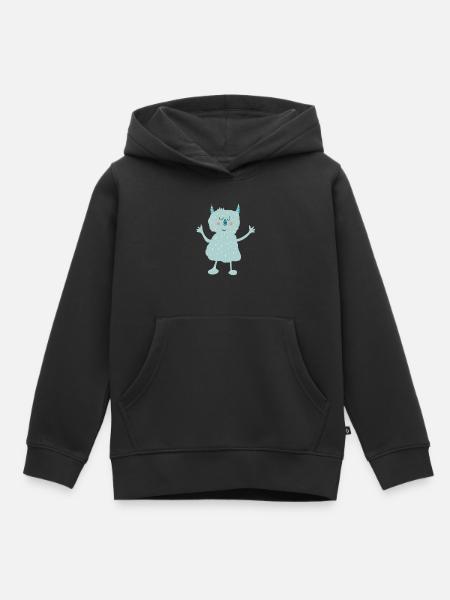 Monster - Kids Premium Organic Hoodie - black