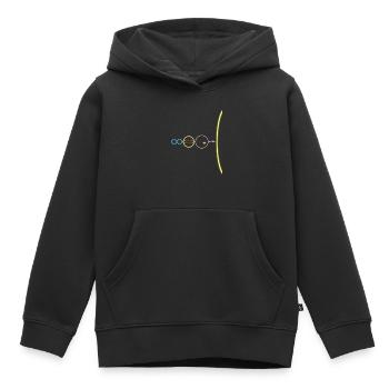 Solar System - Kinder Premium Organic Hoodie - Schwarz - Vorne - AI Model Kid Male (0cm)
