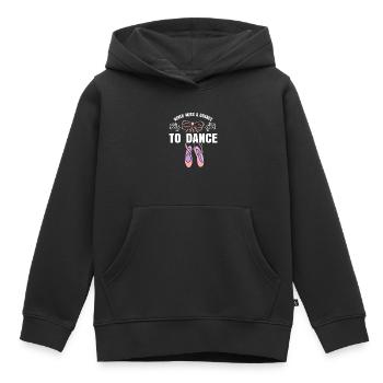 Ballett Tanzen Geschenk - Kinder Premium Organic Hoodie - Schwarz - Vorne - AI Model Kid Male (0cm)