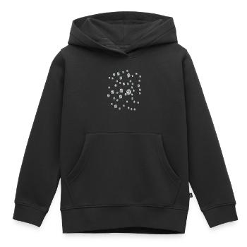 Diamant - Kinder Premium Organic Hoodie - Schwarz - Vorne - AI Model Kid Male (0cm)