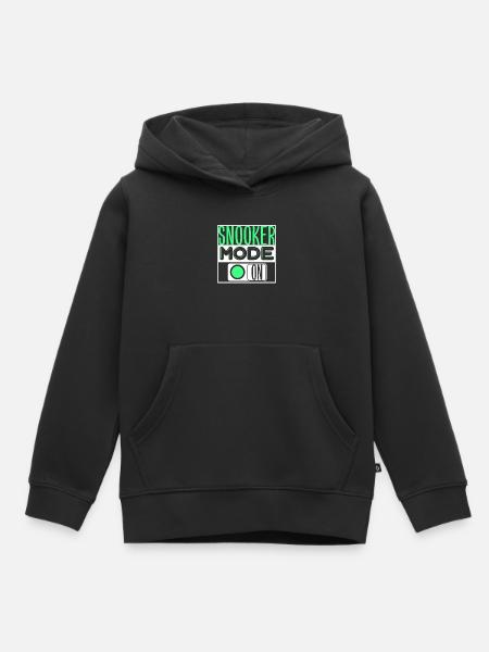 Snooker Billard - Kinder Premium Organic Hoodie - Schwarz