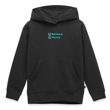 Master 2022 Master Abschluss - Kinder Premium Organic Hoodie - Schwarz - Vorne - AI Model Kid Male (0cm)
