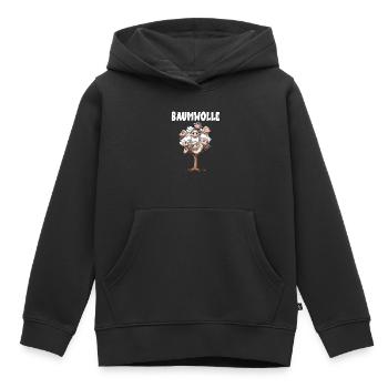 Baumwolle Schafe für einen Schafliebhaber - Kinder Premium Organic Hoodie - Schwarz - Vorne - AI Model Kid Male (0cm)