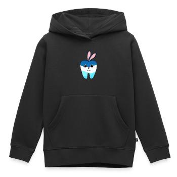 Ostern - Kinder Premium Organic Hoodie - Schwarz - Vorne - AI Model Kid Male (0cm)