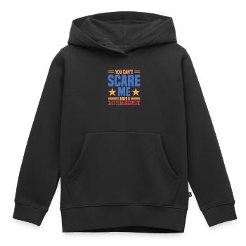 Famille de belle-mère - Sweat Premium à capuche enfant bio - noir - Devant - AI Model Kid Male (0cm)