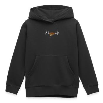 Balkan Hrvatska Apc Balkan Jebiga Hrvatska Croates - Sweat Premium à capuche enfant bio - noir - Devant - AI Model Kid Male (0cm)