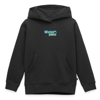 Water Polo Sport Water Polo Water Pool - Kids Premium Organic Hoodie - black - Front - AI Model Kid Male (0cm)
