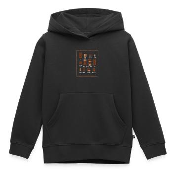 Schoko Mathe Mathematik Mathe Schokolade - Kinder Premium Organic Hoodie - Schwarz - Vorne - AI Model Kid Male (0cm)
