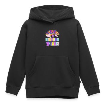 Steal hearts and dashes blow up unicorn fart Einh - Kids Premium Organic Hoodie - black - Front - AI Model Kid Male (0cm)