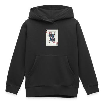 Best Photographer DSLR Camera Photography King for - Kids Premium Organic Hoodie - black - Front - AI Model Kid Male (0cm)