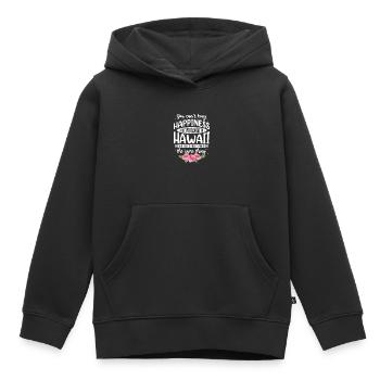 Hawaï - Sweat Premium à capuche enfant bio - noir - Devant - AI Model Kid Male (0cm)