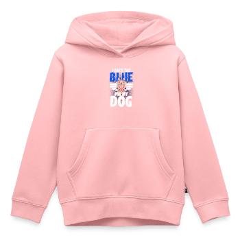 Deutscher Schäferhund Polizeihund Polizei Hund - Kinder Premium Organic Hoodie - Rosa - Vorne - AI Model Kid Female (0cm)