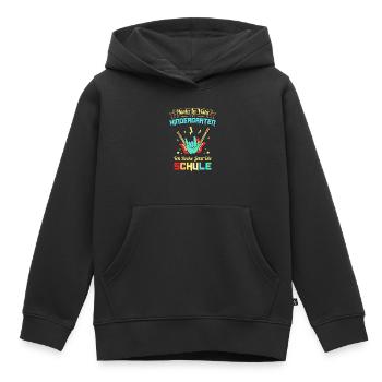 Hasta La Vista Abschluss Kindergarten 1. Klasse - Kinder Premium Organic Hoodie - Schwarz - Vorne - AI Model Kid Male (0cm)