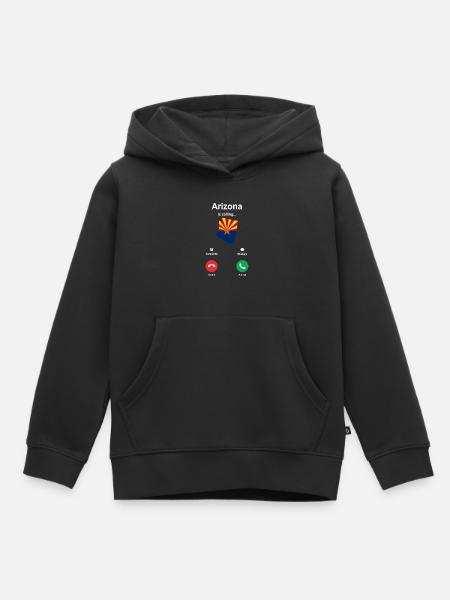 Arizona reisendes Geschenk - Kinder Premium Organic Hoodie - Schwarz