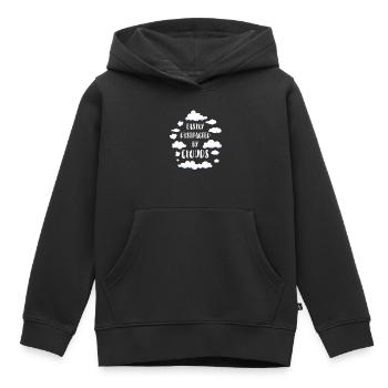 Meteorologist Weather Forecast - Kids Premium Organic Hoodie - black - Front - AI Model Kid Male (0cm)