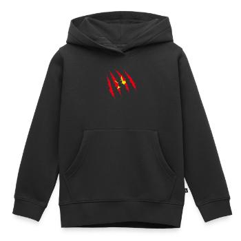 Vietnam - Kinder Premium Organic Hoodie - Schwarz - Vorne - AI Model Kid Male (0cm)