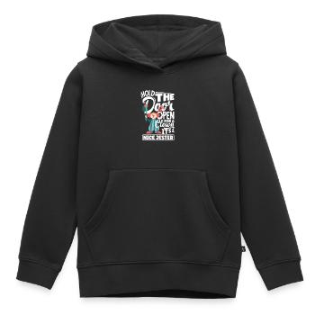 Circus Performer Clown - Kids Premium Organic Hoodie - black - Front - AI Model Kid Male (0cm)