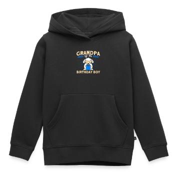 Schafzucht Landwirt Nutztier Schafe Geschenk - Kinder Premium Organic Hoodie - Schwarz - Vorne - AI Model Kid Male (0cm)