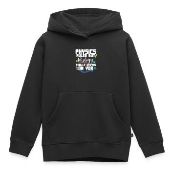 Microbiologiste Laboratoire de microbiologie Staphylocoque Biologie - Sweat Premium à capuche enfant bio - noir - Devant - AI Model Kid Male (0cm)