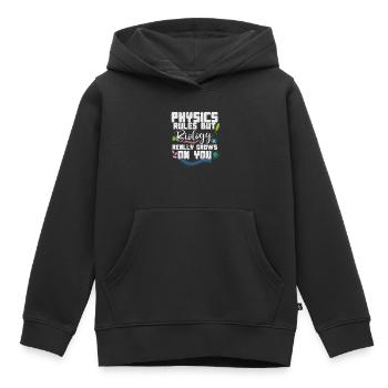 Microbiologiste Laboratoire de microbiologie Staphylocoque Biologie - Sweat Premium à capuche enfant bio - noir - Devant - AI Model Kid Male (0cm)