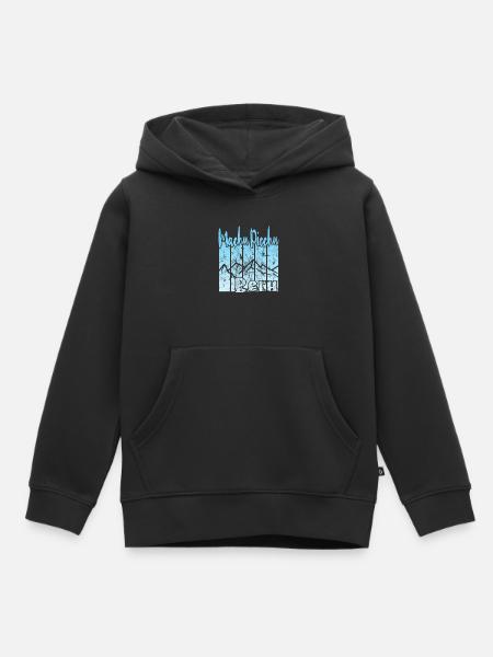 Machu Picchu Peru - Kinder Premium Organic Hoodie - Schwarz
