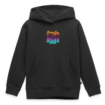 Naama Bay Egypt - Kids Premium Organic Hoodie - black - Front - AI Model Kid Male (0cm)