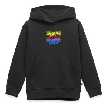 Winnifred Beach Jamaica - Kinder Premium Organic Hoodie - Schwarz - Vorne - AI Model Kid Male (0cm)