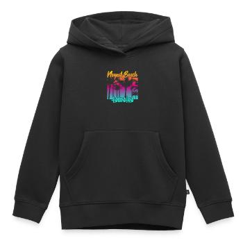Negril Beach Jamaica - Kinder Premium Organic Hoodie - Schwarz - Vorne - AI Model Kid Male (0cm)