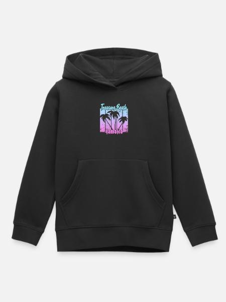 Treasure Beach Jamaica - Kinder Premium Organic Hoodie - Schwarz