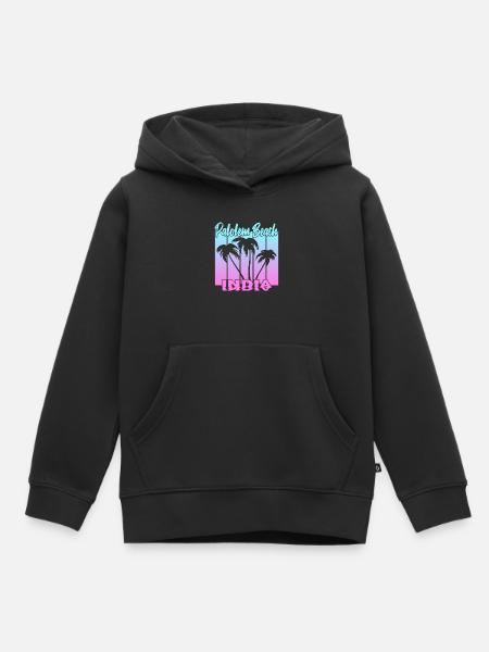 Palolem Beach India - Kinder Premium Organic Hoodie - Schwarz