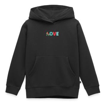 Roller Skate Roller Skating Roller Derby - Kids Premium Organic Hoodie - black - Front - AI Model Kid Male (0cm)