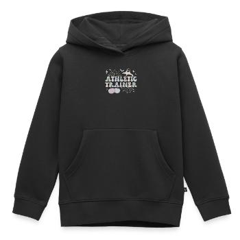 Certified Athletic Trainer Halloween AT Gifts - Kids Premium Organic Hoodie - black - Front - AI Model Kid Male (0cm)