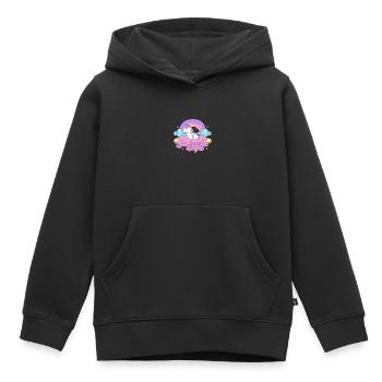 Hip Hop Rap Music Rapper Hiphop Gift - Sweat Premium à capuche enfant bio - noir - Devant - AI Model Kid Male (0cm)