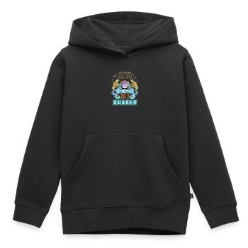 Let's Get This Party Kraken Maestro Melodious - Kinder Premium Organic Hoodie - Schwarz - Vorne - AI Model Kid Male (0cm)