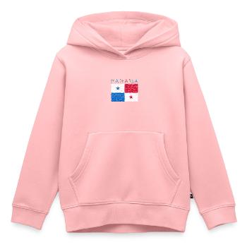 Panama Flag - Kids Premium Organic Hoodie - rose - Front - AI Model Kid Female (0cm)
