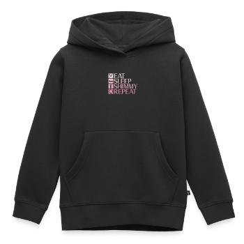 Danse du ventre Danseuse du ventre Danse Danseur Cadeau - Sweat Premium à capuche enfant bio - noir - Devant - AI Model Kid Male (0cm)