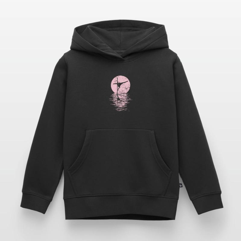 Pole Dance Dancer, Pole Dance, Pole Dancing Sweat Premium à capuche enfant bio