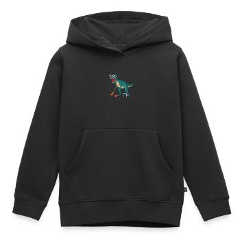 Croquet - Kids Premium Organic Hoodie - black - Front - AI Model Kid Male (0cm)