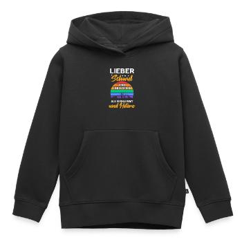 LGBTQ Gay Pride Regenbogen Lieber Schwul Und - Kinder Premium Organic Hoodie - Schwarz - Vorne - AI Model Kid Male (0cm)