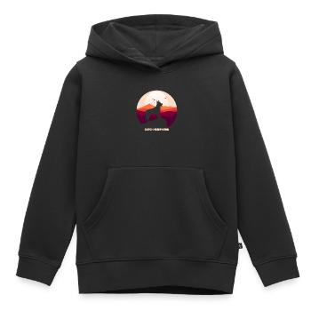Holländischer Schäferhund Hollandse Herdershond - Kinder Premium Organic Hoodie - Schwarz - Vorne - AI Model Kid Male (0cm)