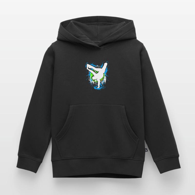 Breakdance - Breakdancer - Breakdancing - BBoy Sweat Premium à capuche enfant bio