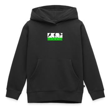 Eishockey Team, Club, Verein, Spieler Trainer Fan - Kinder Premium Organic Hoodie - Schwarz - Vorne - AI Model Kid Male (0cm)