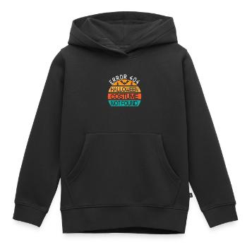 Fehler 404 Kostüm Nicht Gefunden - Kinder Premium Organic Hoodie - Schwarz - Vorne - AI Model Kid Male (0cm)